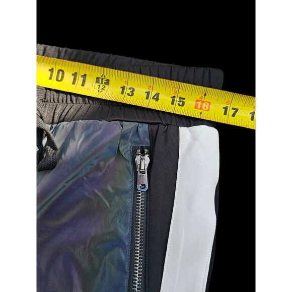 Guapi Rainbow Reflective Biker Track Pants Mens 34 Cult Wear Streetwear Joggers - Picture 14 of 16